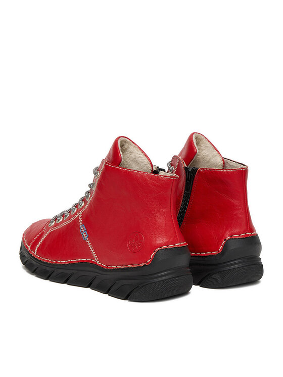 Rieker Rieker Čizme 55020-33 Crvena