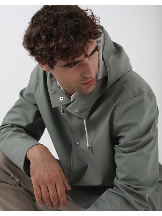 VANNSKJOLD VANNSKJOLD Kurtka przeciwdeszczowa ELEGANCE Khaki Classic Fit