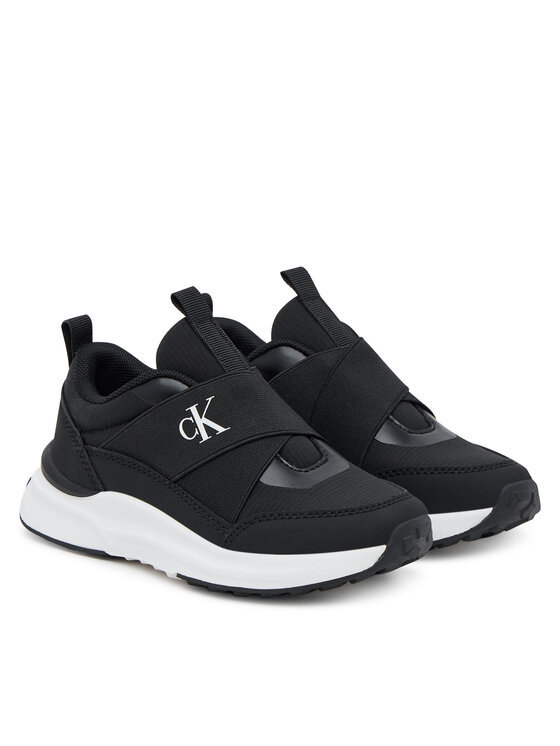 Calvin Klein Calvin Klein Сникърси Low Cut Sneaker V3X9-83172-1845 S Черен