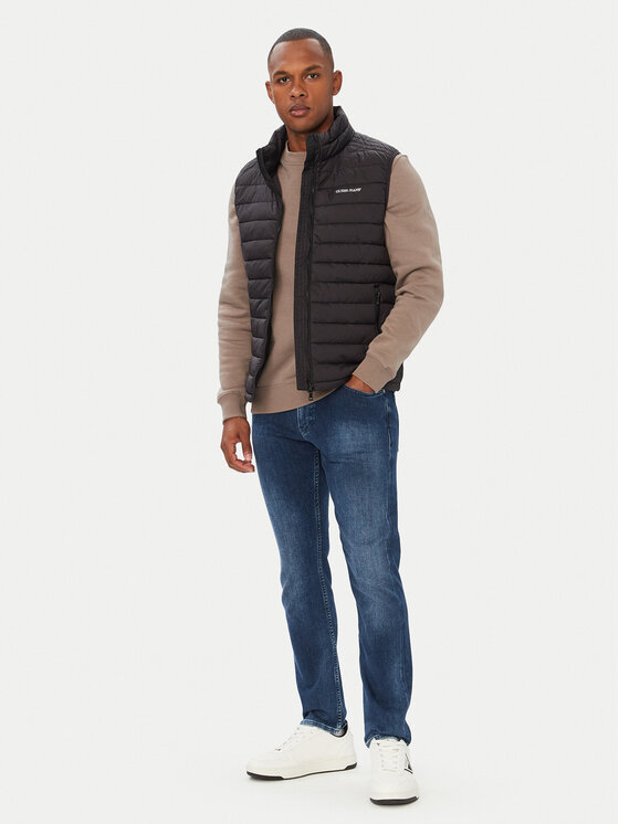 Guess Jeans Guess Jeans Bezrękawnik M6YL07 W2647 Czarny Regular Fit