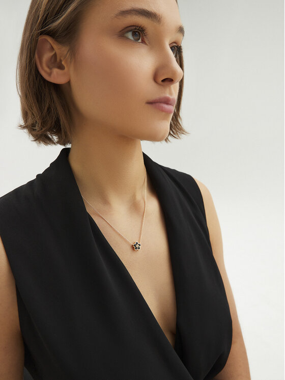 Tory Burch Tory Burch Ogrlica 147287 Zlatna