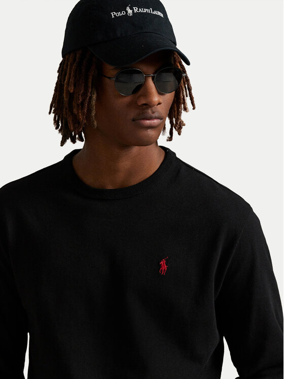 Polo Ralph Lauren Polo Ralph Lauren Majica dugih rukava 710970697001 Crna Classic Fit