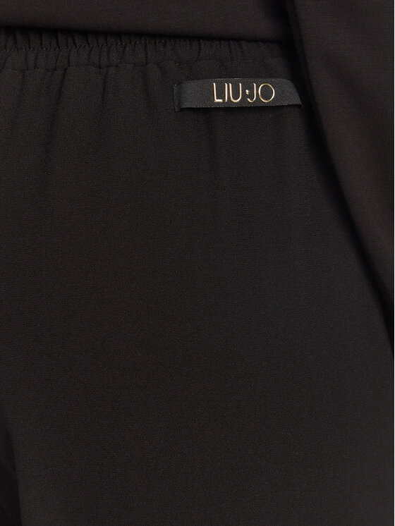 Liu Jo Sport Liu Jo Sport Παντελόνι υφασμάτινο TA5140 TS423 Μαύρο Regular Fit