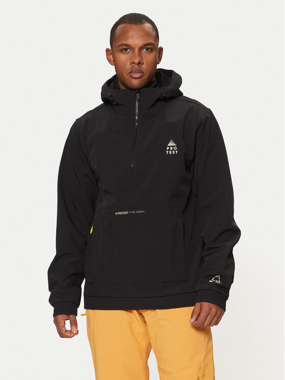 Protest Giacca da sci Galaxy 6711144 Nero Relaxed Fit, taglia : M