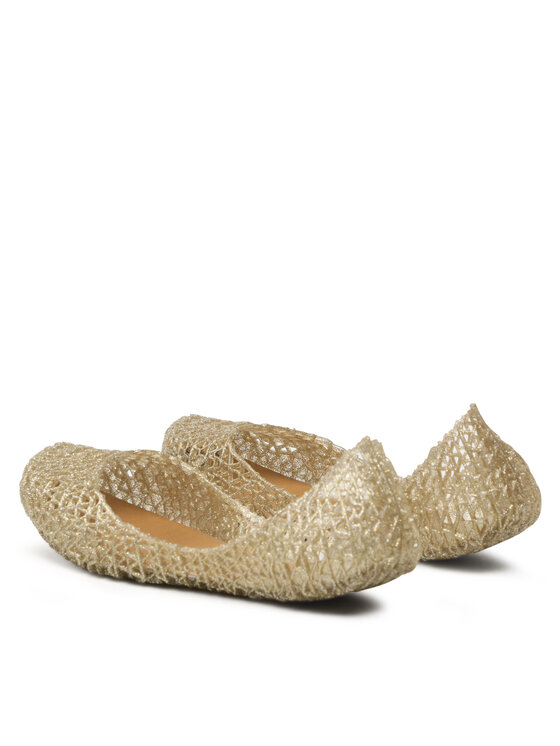 Melissa Melissa Balerini Mini Melissa Campana Papel Inf 32996 Auriu