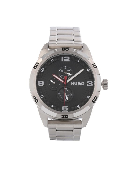 HUGO Hugo Uhr Grip 1530276 Silberfarben