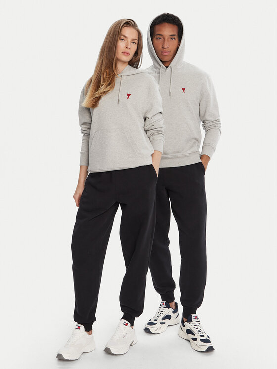 AMI PARIS AMI PARIS Спортивні штани UTR240.747 Чорний Regular Fit