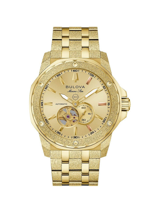Bulova Bulova Zegarek 97A200 Złoty