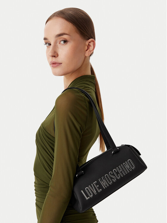 LOVE MOSCHINO Ročna torba Bold Love JC4184PP1PKD000B Črna