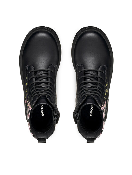 Geox Geox Čižmy J Eclair J049QD 00454 C0724 M Čierna