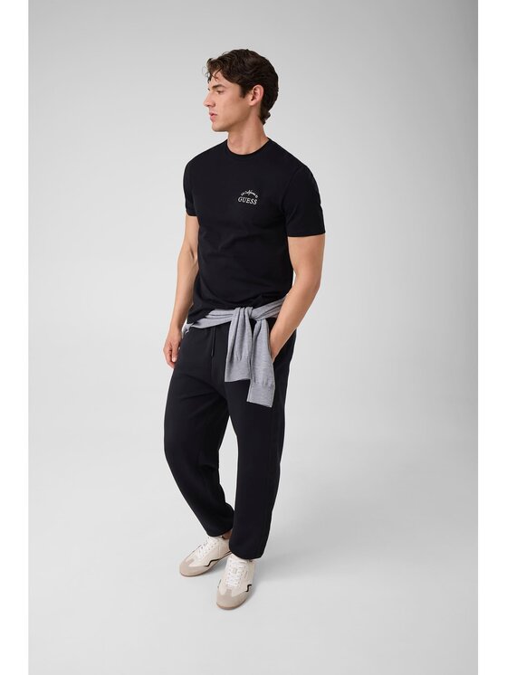 Guess Guess T-Shirt 183089 Černá Classic Fit