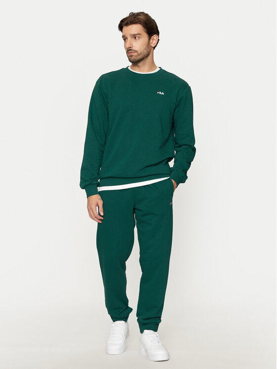 Fila Fila Majica dugih rukava Brustem FAM0343 Zelena Regular Fit