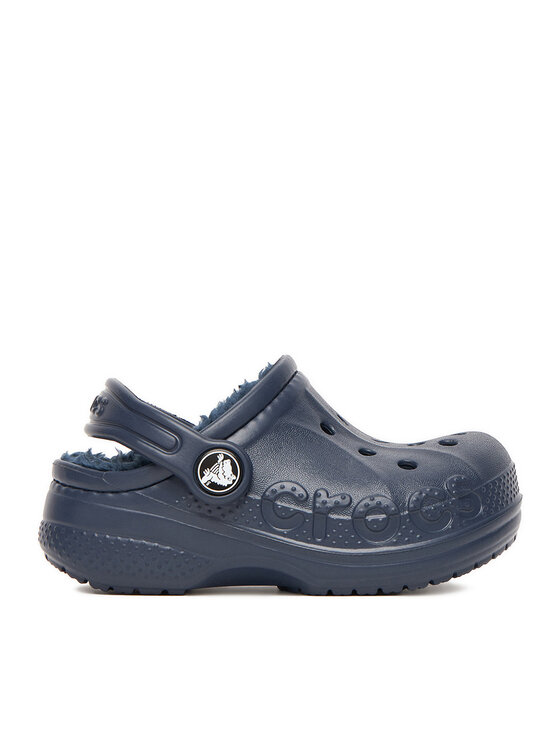Crocs Crocs Papucs C-BAYA LINED CLOG T 207501-463 Sötétkék