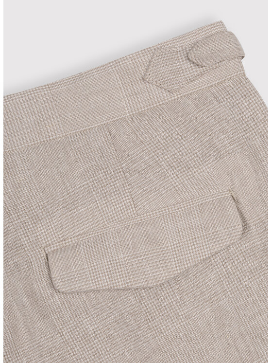 Pako Lorente Pako Lorente Spodnie materiałowe P26SF-WX-004 Beżowy Regular Fit