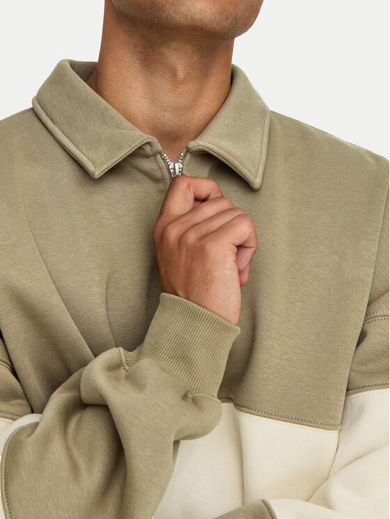 Only & Sons Only & Sons Суитшърт Byorn 22031400 Бежов Oversize