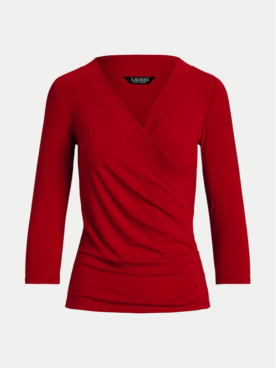 LAUREN RALPH LAUREN LAUREN RALPH LAUREN Bluza 200824366021 Rdeča Slim Fit