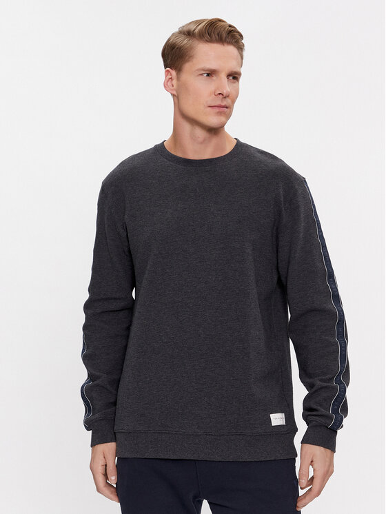 Tommy Hilfiger Tommy Hilfiger Majica dugih rukava UM0UM03009 Siva Regular Fit