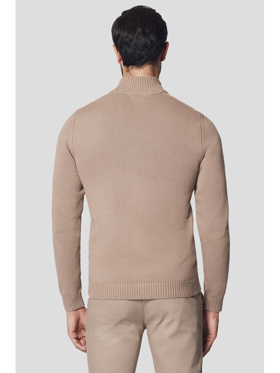 Lancerto Lancerto Kardigan Craig SW073224000096 Beżowy Regular Fit