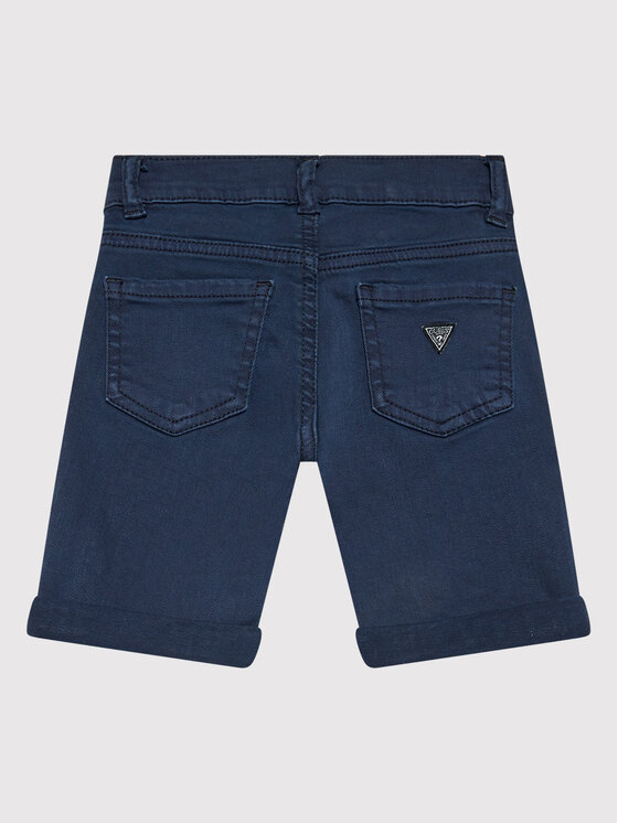 Guess Guess Pantaloncini di jeans N1RD03 WE620 Blu scuro Regular Fit