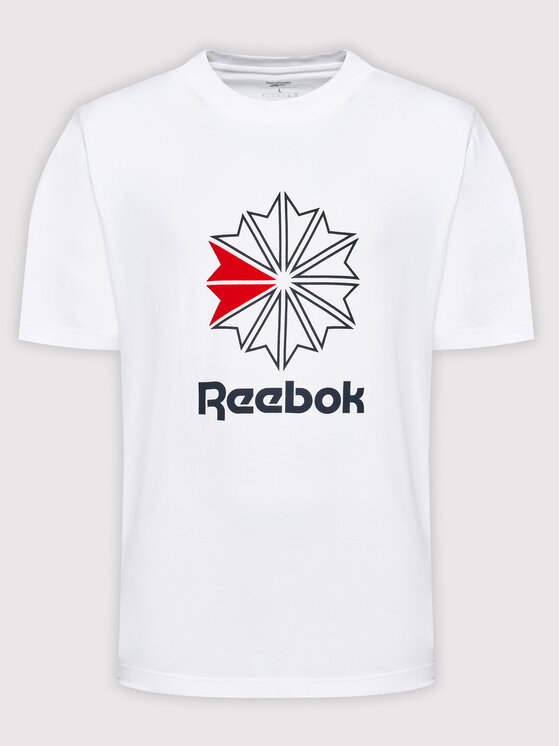 Reebok Reebok T-shirt HD4015 Bijela Relaxed Fit