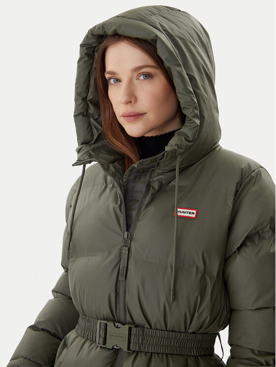 Hunter Hunter Wintermantel Hutchison HARW0001252 Grün Regular Fit