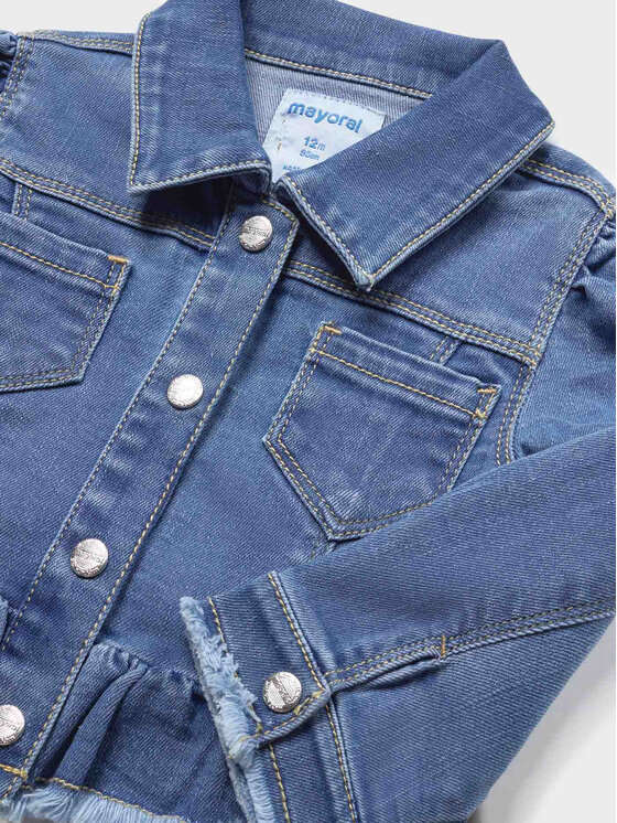 Giacca di jeans 1408 Blu scuro Regular Fit