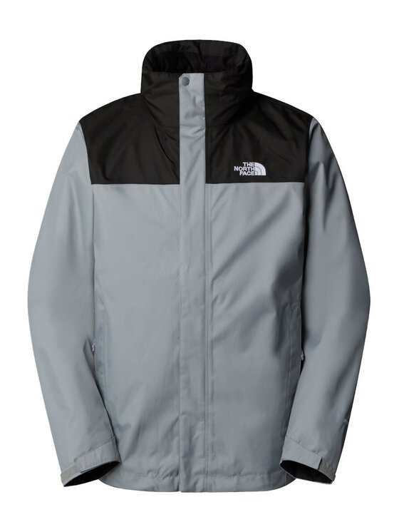 The North Face The North Face Kurtka przeciwdeszczowa Evolve II Triclimate Szary Regular Fit