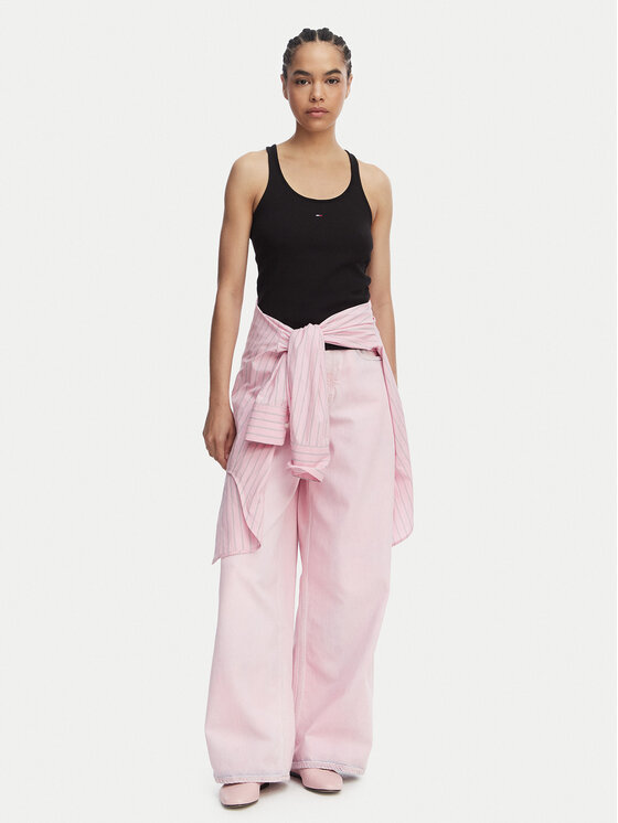 Tommy Jeans Tommy Jeans Jeans hlače DW0DW22372 Roza Loose Fit