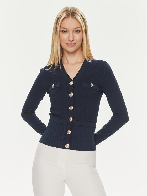 Marciano Guess Cardigan 4GGR00 5808Z Albastru Regular Fit