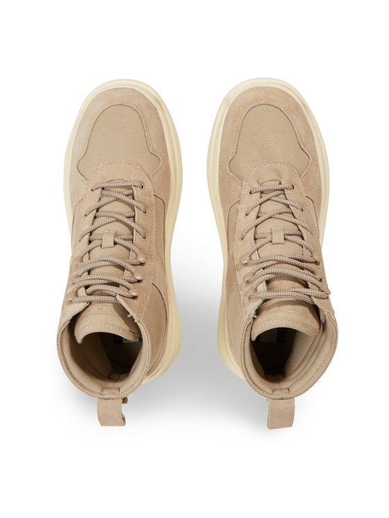 Tommy Jeans Tommy Jeans Trzewiki Tjm Mix Material Boot EM0EM01245 Khaki