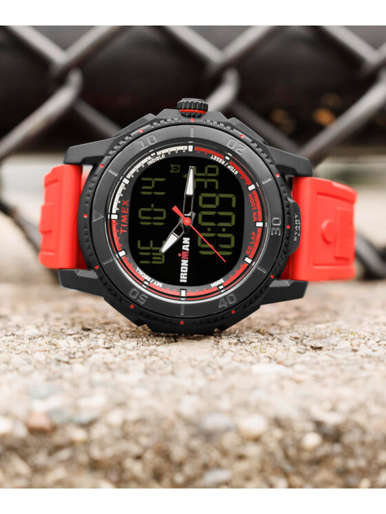 Timex Timex Ρολόι TW2W53700 Κόκκινο