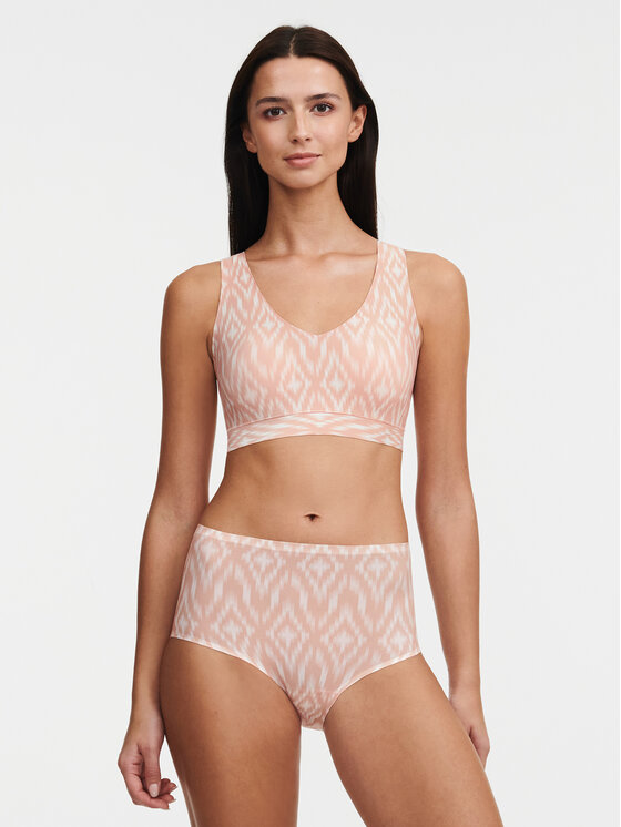 Chantelle Chantelle Figi klasyczne z wysokim stanem Soft Stretch C11D70 Różowy