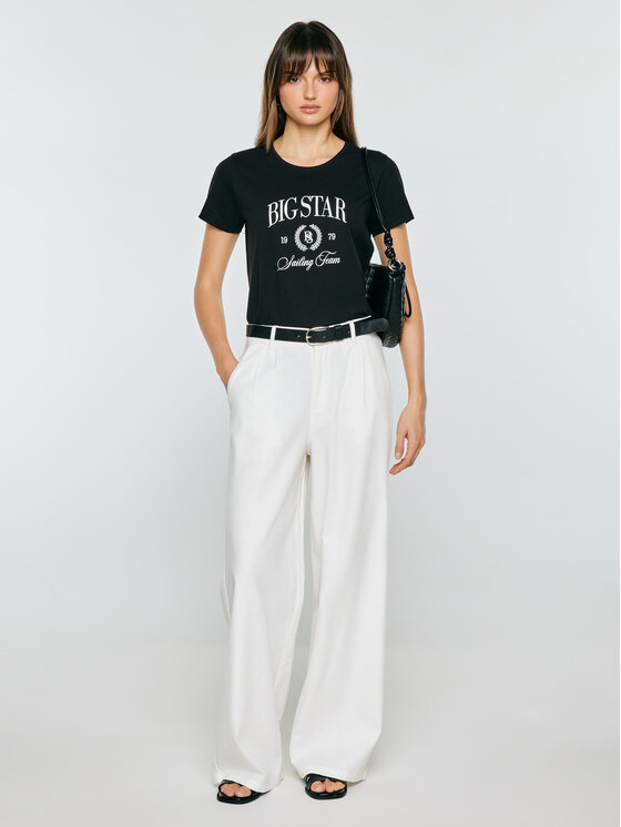 BIG STAR BIG STAR T-Shirt RATTA Czarny Basic Fit