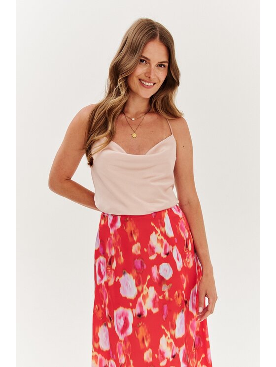 NAOKO NAOKO Top Lucia Rose Różowy Regular Fit