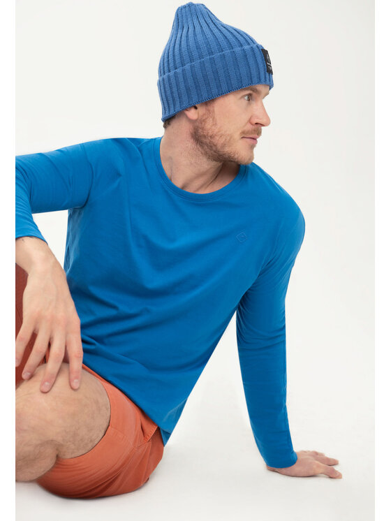 Volcano Volcano Longsleeve L-GEX Niebieski Regular Fit