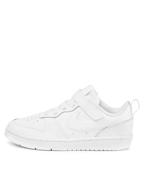 Nike Nike Snīkeri Court Borough Low 2 (Psv) BQ5451 100 Balts