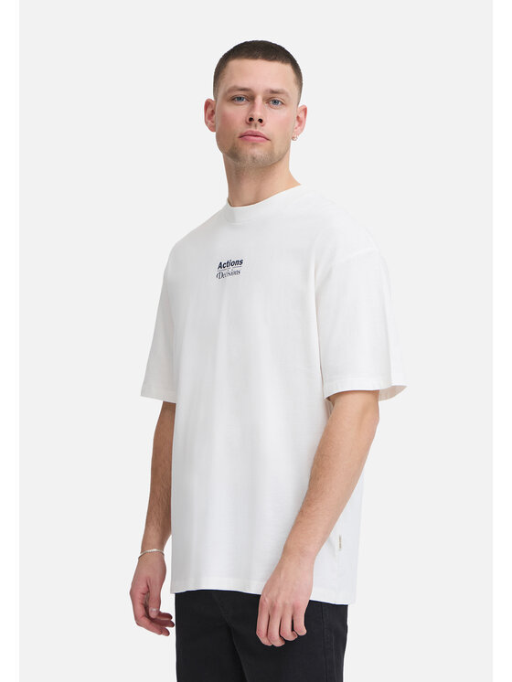 Blend Blend T-shirt 20717787-110602 Bianco Regular Fit