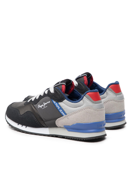 Pepe Jeans Pepe Jeans Sneakersy London One Cover B PBS30538 Czarny
