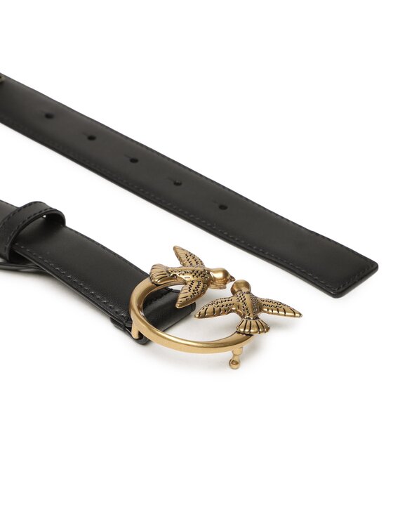PINKO Pinko Sieviešu josta Love Berry H3 Belt PE 23 PLT01 100125 A0R6 Melns