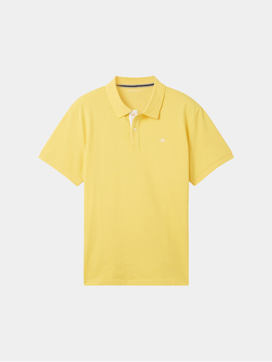 Tom Tailor Polo 1031006 Dzeltens Regular Fit