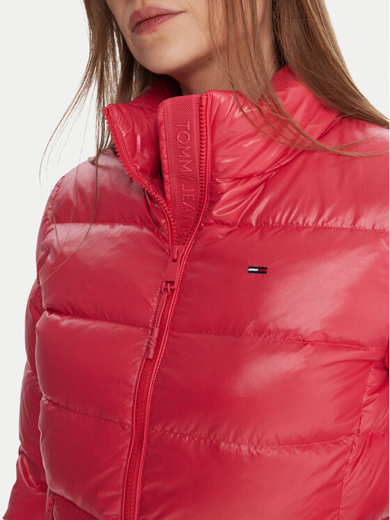 Tommy Jeans Tommy Jeans Daunenjacke DW0DW21618 Rosa Slim Fit