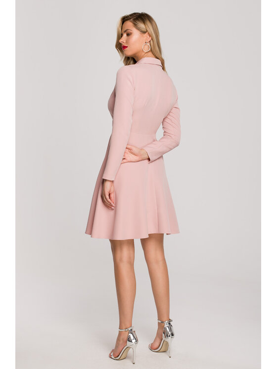 Makover Makover Abito da sera K138 Rosa Regular Fit
