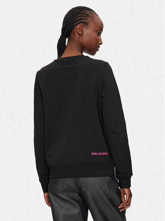 KARL LAGERFELD KARL LAGERFELD Jopa 246W1816 Črna Regular Fit