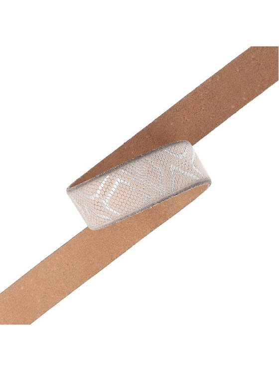 B Belt B Belt Pasek 155179 Beżowy