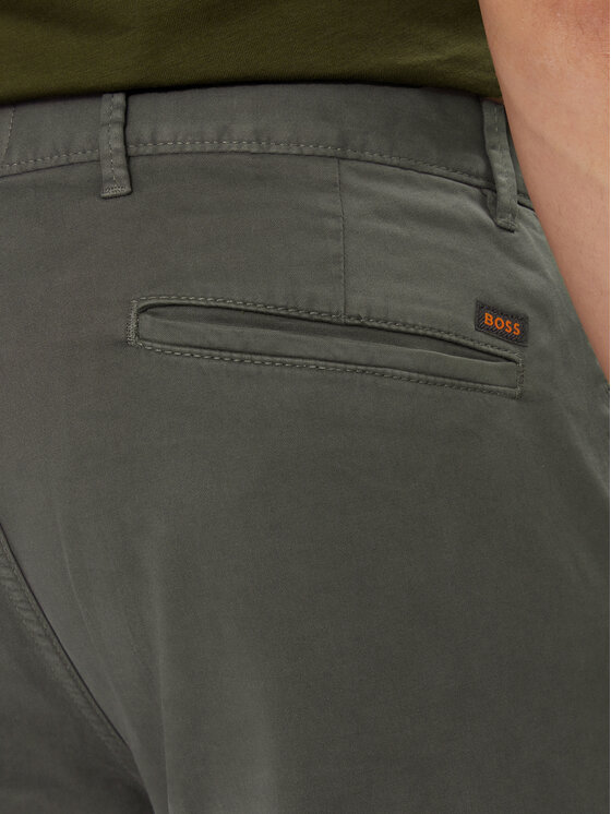 BOSS Boss Chino nohavice 50510933 Sivá Slim Fit
