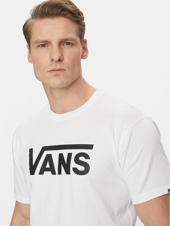 Vans Vans T-Shirt Classic VN000GGGYB21 Bílá Classic Fit