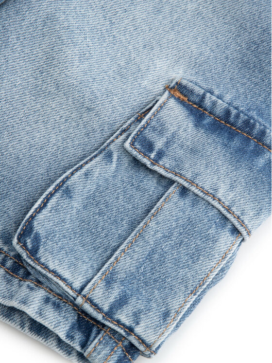 Coccodrillo Coccodrillo Pantaloni scurți de blugi WC5123301JCB Albastru Regular Fit