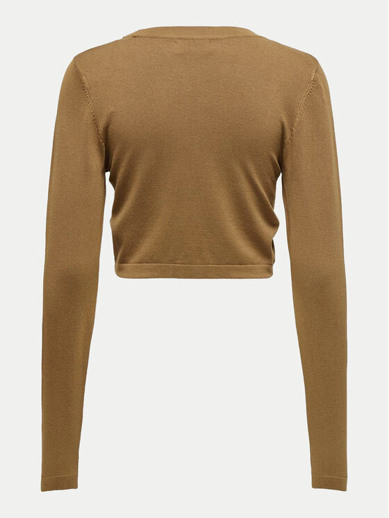 JDY JDY Kardigan Basica 15325076 Brązowy Regular Fit
