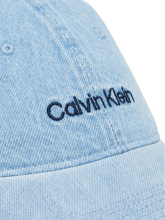 Calvin Klein Calvin Klein Kepurė su snapeliu Small Monogram LV04K5065G Mėlyna