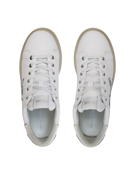KARL LAGERFELD KARL LAGERFELD Снікерcи KL62610H Білий